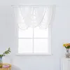 Cortinas de valance cachoeira linha de seda prateada com cortina de cortina de miçanidade cortinas de janela para a sala de estar da cozinha