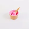 Kids Ice Cream Bowls Ice Cup Paren Bowl Gifts Dessert Containerhouder met lepel Beste kinderen Geschenktoevoer EEA560