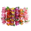 Hawaii Çiçek Lei Sütyen Luau Hula Dans Hawaii Sütyen Yaz Tatili Cadılar Bayramı Kostüm Partisi Dans Elbise 6 Renkler Weeding