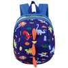 Novo 5 Estilo Crianças Segurança Harness Mochila Trela ​​Criança Criança Anti-Perdido Dinossauro Mochila Dos Desenhos Animados Saco Arlo Kindergarten Mochilas