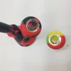 Ciotola di bong di vetro in silicone con ciotola di erbe asciutta da 14 mm Catcher di cenere per bong di vetro tubi d'acqua tampone 35G