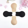 Nieuwste Vrouwen Push Up BH Rabbit Oren Zelfklevende BH Siliconen Tepel Cover Stickers Lift Borst Onzichtbare Strapless Blackless BH-pad