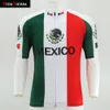 2019 Vidatierra Cycling Jersey Green White Red Mexico Pro Racing Team Downhill Jersey Go Pro MTB Jersey Classic Cool Domineering Retro Cool