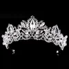 Quinceanera Coroas de Casamento para Mulheres Bling Rhinestone Beading Jóias de Cabelos Bridal Headpieces Tiaras vestidos de festa