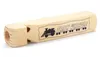 Children's train flute whistle parent-child teaching aids wooden musical instruments wooden whistle preschool education puzzle