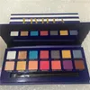 Hot New Cosméticos Riviera Riviera Paleta de Eyeshadow 14 Cores Matte Eye Shadow Pó pigmentado Longo Shimmer Eye Coutour Maquiagem Navio Livre