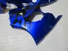 Carénages complets pour Kawasaki ZZR600 2005 2006 2008 ZZR 600 05 06 07 08 carénage de carénage d'injection de moto bleu foncé