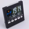 New 100% Brand Weather Station Alarm Clock Thermometer Wireless Temperature Humidity Meter