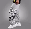 2020 hommes Hip Hop pantalon ample rue danse pantalons longs crâne impression Punk Baggy Parkour Skateboard pantalon de survêtement hommes