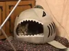 개 하우스 상어 대형 개 텐트 높은 품질면 작은 개 고양이 강아지 집 애완 동물 제품 침대