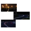 芝生のランプLEDソーラー電源ドライブウェイライトコントロール通りの私道のライトの良いベアリング容量道路警告照明階段7830005