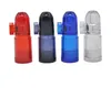 Hot-selling acrylic snuff bottle bullet snuff easy to carry plastic small pipe