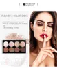 Pudaier 8 Kleur Highlight Palette Bronzer Glow Pressed Powder Langdurige Markeerstift Bronzing Make-up Natuurlijke Concealer Cream