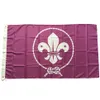 Achetez le drapeau du scoutisme mondial en ligne, Nuge Boy Scouts of America Drapeau du scoutisme mondial 3' X 5' Bannière extérieure intérieure de luxe