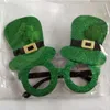 St Patrick Engraçado Óculos Trevo Verde Óculos Óculos Trajes de Fantasia Vestido para Decoração Do Partido Irlandês