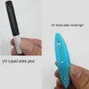 Para Samsung Nota 20 Pro UV Luz No Hole Works Finger Print 9H Dureza protetor de tela completa Glue vidro temperado Com pacote de varejo