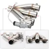 كاتم الصوت العلامة التجارية 3in1 2.5 "63mm / 3.0" 76mm العادم الكهربائي 3 منفذ downpipe E-cutout قطع صمام مع جهاز التحكم عن بعد لاسلكي 1