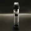 Tubos de fumaça de fumo de qualidade superior tubos de vaporizador de erva seca com bocal de metal tubo de plástico Twisty vidro blunt 4 cores