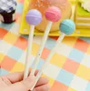 Śliczna nowość Lollipops żel Pen Pen Office School Dostawy imprezowe Cukierki Kolor Decor Pens