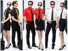 AirLine Capitano Hostess Abiti standard Studente Uniforme Hotel KTV Bar Cameriere Abbigliamento da lavoro Occupazione Cosplay Manica corta Abbigliamento estivo