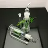 Курительные трубы Bongs Производите ручной кальян новая корона безмолвная фильтр стеклянная вода бутылка для дымовой бутылки