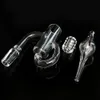 Nouveau Diamant Boucle Quartz Banger 10mm 14mm 18mm Homme Femme 90 Quartz Boucle Banger Ongles Pour Verre Bongs Dab Rigs Livraison Gratuite