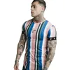 Fashion Trend Man Brand T-Shirts Sik Silk Clothing Hip Hop T-Shirt Designer Casual Tees Tops Round Neck Tshirt Men's M-2XL