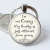 Always My Sister Forever My Friend Pendant Keychain Keyring Awesome Key Accessory Key Chain Cabochon Precious Stone Bag Accessory ST769