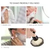 Men039s Shaving Mug Bowl Brush Stand Holder Stainless Steel Male Beard Moustache Face Cleaning Soap Bowl Cup For Barber Salon H4293214