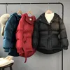 Fashion-Mooirue 2018 Höst Vinter harajuku Casual Streetwear Overcoat Jacka Koreanskt Förtjockning O Neck Print Loose Cotton OutwearMX190822