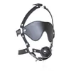 Adult Games Harness Mouth Mask Head Harness Gag Ball Eye Mask BDSM Bondage Sex Toy For Lover4454622