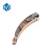 Women Sexy Fashion Leopard Hair Accessories Alloy Banana Hair Clip High Quality Snakeskin Style Headwear2878289