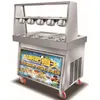Beijamei Podwójny Kwadratowy Niecki Smażony Lody Roll Machine / 110 V 220 V Płaska Pan Tajlandia Fry Ice Cream Maker