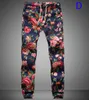 Mannen linnen broek nieuw ontwerp nieuw op die dagen broeken mannen casual versierde harem heren joggers lange stijl bloemen fz27412129823