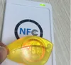 125 kHz RFID KeyFOB TK4100 transparent Saiboat Keyfob ID Smartchain pour contrôle d'accès 1000pcs 5Colors