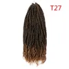 Lans 24 pollici trecce sintetiche all'uncinetto capelli passione twist uncinetto capelli pre-loop soffici ombre intrecciare i capelli LS01