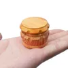 HORNET Hard Plastic Herb Grinder For Tobacco 40MM 4 Piece Acrylic Smoking Herb Grinder With Wooden Wood Crusher Leaf Design2976313