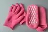 Silicone Sock Glove Reusable SPA Gel Moisturizing Socks Gloves Whitening Exfoliating Treatment Smooth Beauty Hand Mask Feet Care E3560028