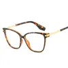 Nuevas gafas de gatos marco transparente marco femenino marco miopía miopía gafas lentes fml268i