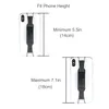 Smarttelefonhandband Grip Wanpool Universal Nonslip Silicon Handband med grepp för 5 7 tums enhet Black8642272