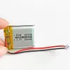 402530 3.7V 300mAh Lithium Polymer LiPo Rechargeable Battery JST ZH 1.5mm 2pin plug For Mp3 headphone DVD mobile phone Camera psp