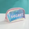 Popular laser cosmetic bag Outdoor Travel Wash Bag TPU cosmetic storage bag available