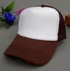 20 Colors Kids Trucker Cap Adult Mesh Caps Adjustable Baseball Cap Snapback Hats Accept Custom Made