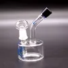 Nexus Glass Bong Hookahs oljebrännare däck perkolator ångrigg bubblare vattenpipa 14,4 mm led