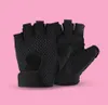 Gants demi-doigt colorés en Silicone, antidérapants, respirants, pour Fitness, haltérophilie, cyclisme, 4630647