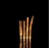 Duża miedziana głowica pręta filtr litego drewna papierosowy uchwyt wyjmowany Typ cyrkulacyjny Złoty jedwab Willow Willow Double Pipe Palenie Naczynia Hurtownie