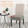 Modern Solid Elastic Chair Cover Spandex Chair Covers For Home Dining 1pcs All Seasons Case Cushion Cover housse de chaise