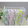 Ins heiße 2m Länge Baby Bett Plüsch Kissen Zaundekor Pure Weaving Plush Knot Crib Stoßfänger Beschützer Kleinkind Raum