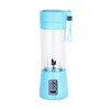 380ml 개인 블렌더 휴대용 미니 블렌더 USB Juicer 컵 전기 Juicer 병 과일 야채 도구 EEA284