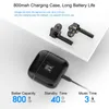 TWS Wireless blueooth Earphone Smart Button Control Dual Dynamic Hifi Bass Earbuds Waterproof Spotrs Headset with Mic